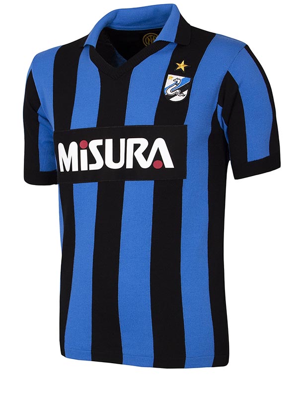 Inter milan home jersey mens retro shirt 1989-1990